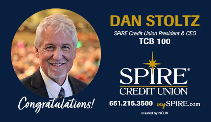 Congratulations Dan Stoltz on TCB 100